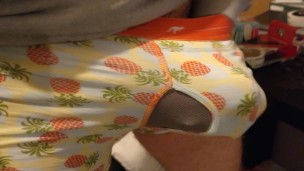 Daddy creams his underwear [4k]