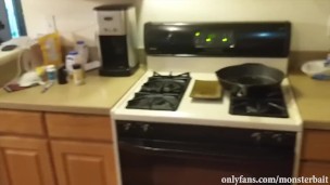 Cooking With a Monkey On Your Back Ep.1 Stuffed Chicken