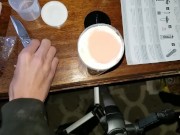 Molding my fat cock, an making it into a dildo! Clone-a-willy full process! 12/16