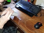 Molding my fat cock, an making it into a dildo! Clone-a-willy full process! 14/16