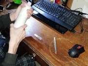 Molding my fat cock, an making it into a dildo! Clone-a-willy full process!