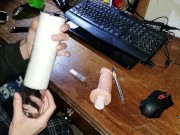 Molding my fat cock, an making it into a dildo! Clone-a-willy full process! 16/16