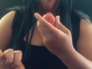  Goth Vampire Smokes A Bowl 15/16