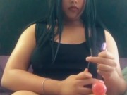  Goth Vampire Smokes A Bowl 5/16