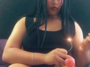  Goth Vampire Smokes A Bowl 7/16