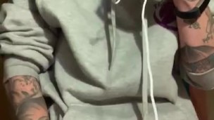 Ftm jerks and fingers wet boy pussy. Who wants daddy? 