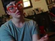 POV stroking, sucking and showing off my boyfriend's big dick @tomshaw120  6/16