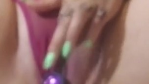 Rubbing my clit until I cum for you
