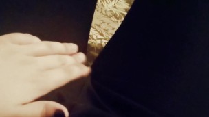 transgender fucks herself with fingers and cucumber