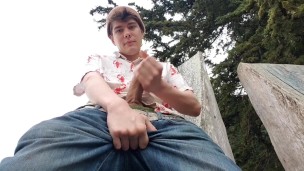Just a quick piss outside