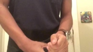 Teen jerking off