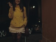 Rosario Gallardo si masturba e viene in pubblico in una galleria d'arte 3/16