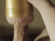 Big white dick fucking fleshlight POV [4K High Quality] 11/16