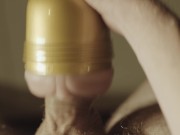 Big white dick fucking fleshlight POV [4K High Quality] 13/16