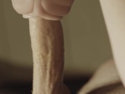 Big white dick fucking fleshlight POV [4K High Quality] 14/16