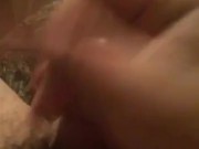 Jacking off before work 