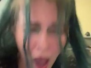 Goth Teen Likes It Mean  10/16