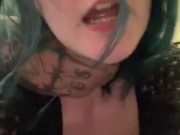 Goth Teen Likes It Mean  5/16