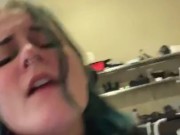 Goth Teen Likes It Mean  7/16