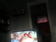 Stroking to ORGASM