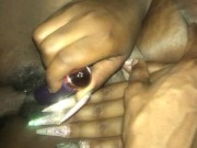 She cums after I put it in her ass 2/16