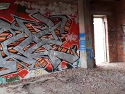 Я трахаю его на заброшенной фабрике, глядя на проезжающие поезда 2/16