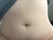 19 Year Old College Babe Cums while Riding Date’s Dick Cowgirl