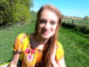 Young Sophie auf dem Weg zum dreh 2/16