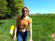 Young Sophie auf dem Weg zum dreh 3/16