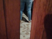 I spy my friend and she gets horny and asks for cock 1/16