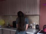 Husband Sensual Fucking and Pussy Eating Instead of Lunch 4/16