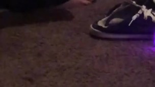 Candid feet
