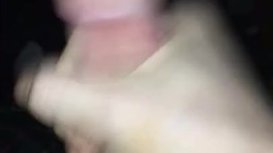 Cumshot before bed