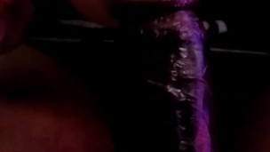 BBC cumming on his Fleshlight