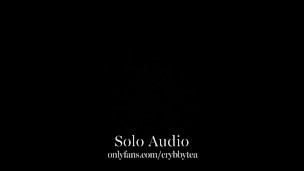 loud ebony teen public masturbation (audio)