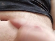Pulling my cock - Screenshot 5 of 16 - Cumshot Compilation
