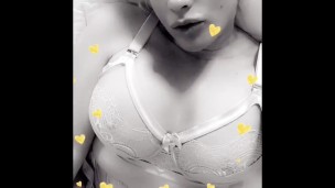 SNAPCHAT compilation see my step daddy cum in me