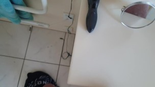 HOT GUY SHOOTS ENORMOUS LOAD OF CUM AFTER MASTURBATING SOLO IN BATHROOM! HD