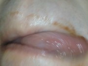 Tender, pink, your favorite chocolate lips (ASMR VIDEO)