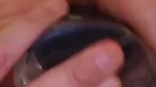 Maxi dildo nel culo
