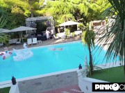 Sextape di Korinha Suicide Girl inculata da Luca Ferrero a Rimini 1/16