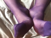 Q20 - Purple Stockings
