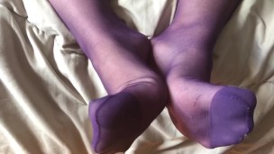 Q20 - Purple Stockings
