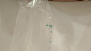 Selfie insert Actreen catheter with and removal with cum