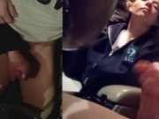 Heather Kane gives College Teen Handjob in Public Parking Lot 7/16