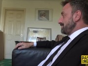 Real fetish slut rides Pascal White hard 2/16