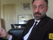 Real fetish slut rides Pascal White hard 4/16