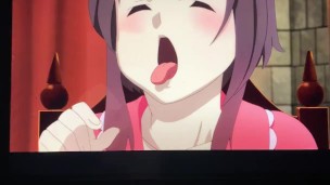 Megumin Konosuba Cum Tribute( めぐみん トリビュート)