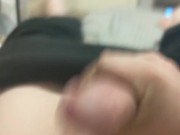 POV solo male amateur teen moaning for shaking cumshot
