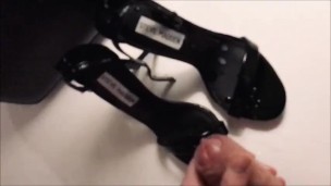 Steve Madden High Heels massive Cumshot POV